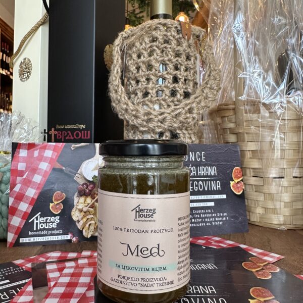 Мед са љековитим биљем-Стијовић
